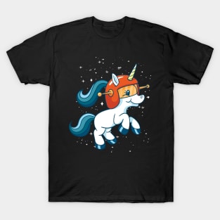 Space unicorn gift idea T-Shirt